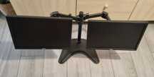 Base com dois monitores dell 19" E1909WB