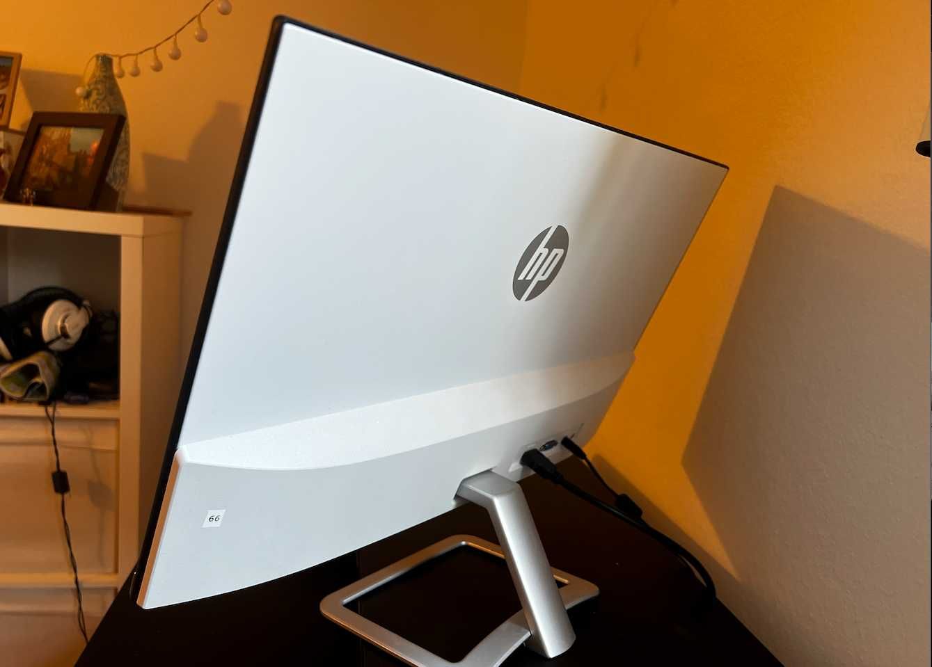 Monitor LCD HP 24ER srebrno-biały