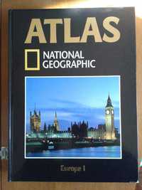 Atlas National Geographic - Europa (3 volumes) BAIXA DE PREÇO