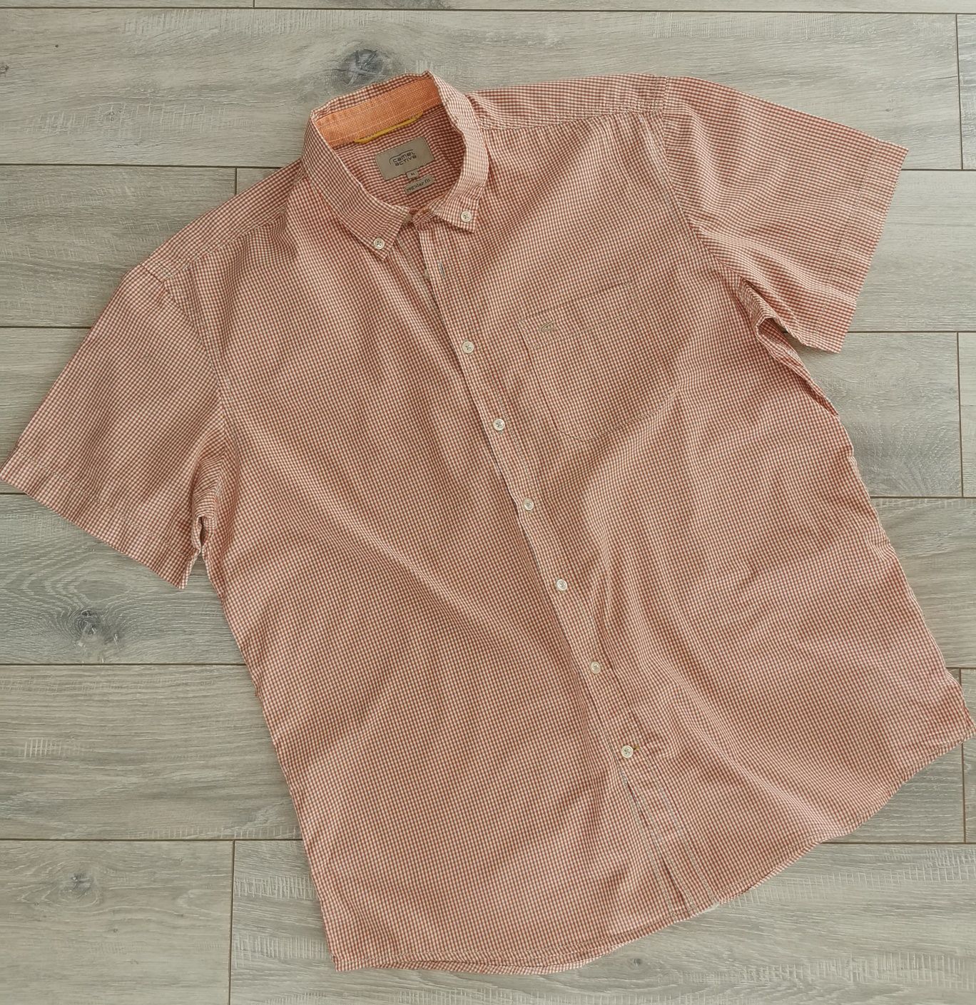 Camel Active r. XL/XXL lekka koszula w kratę bawełna