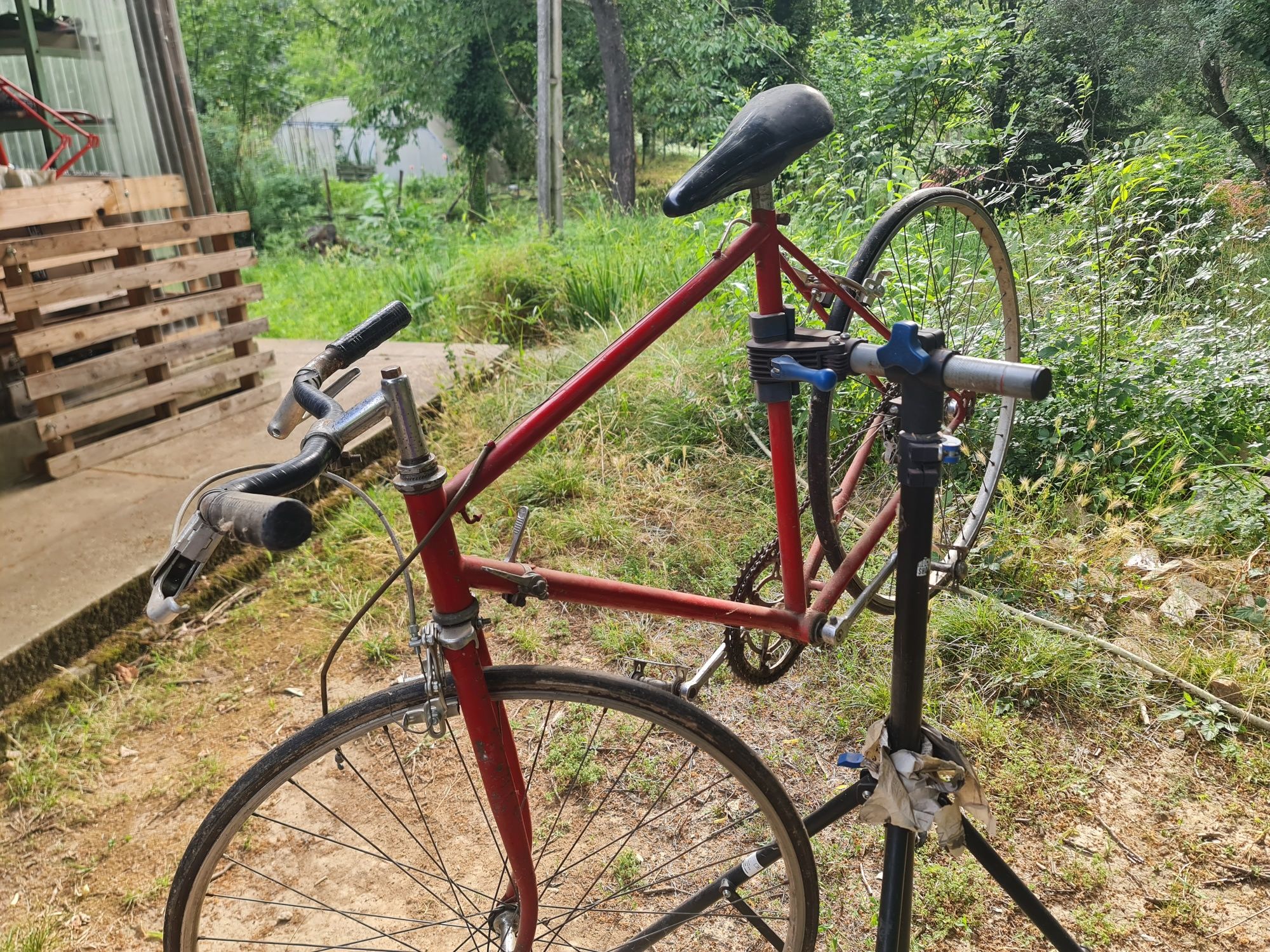 Bicicleta estrada antiga