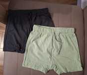Bawelniane krótkie spodenki rozm 68 H&M 2pak