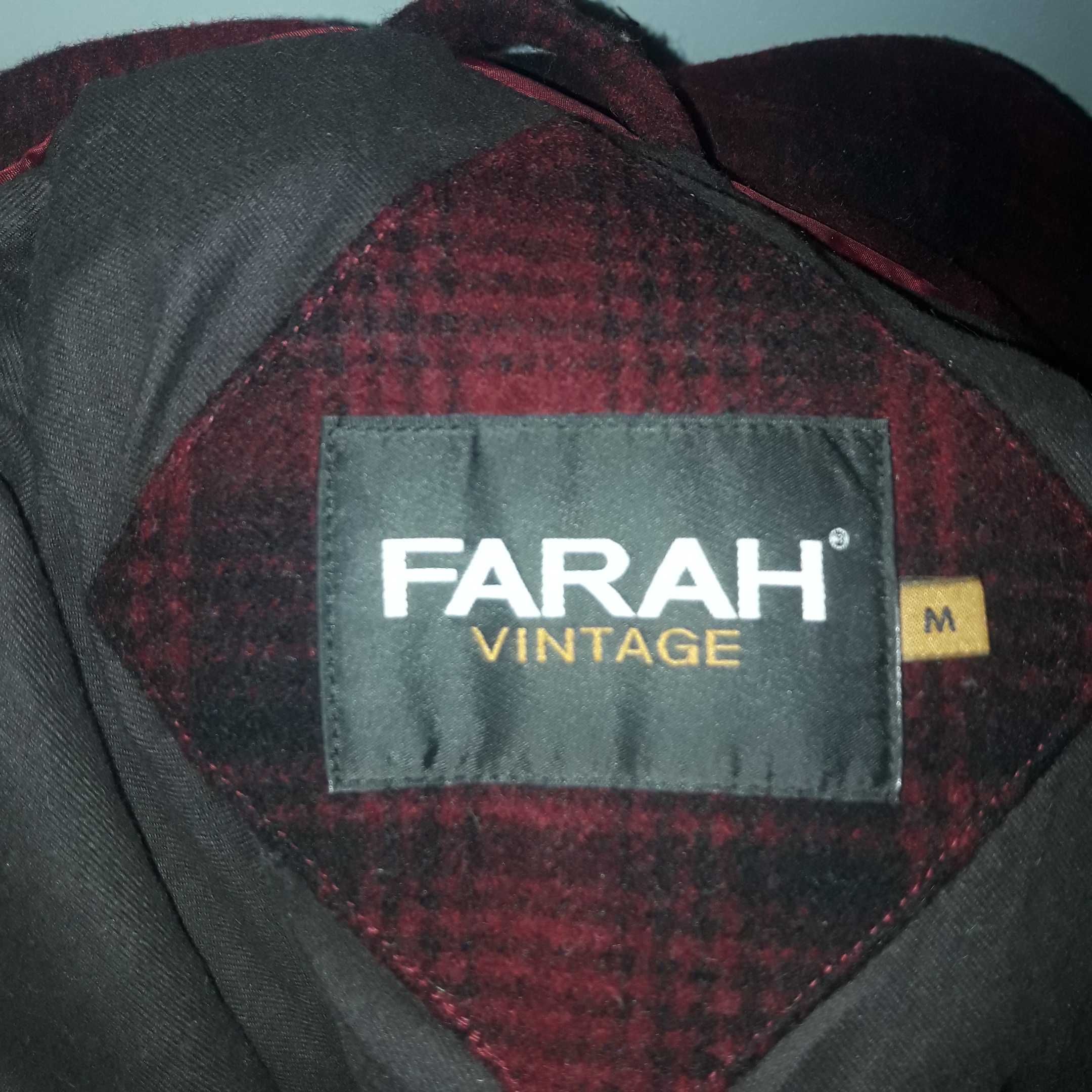 Farah Vintage Płaszcz Kurtka