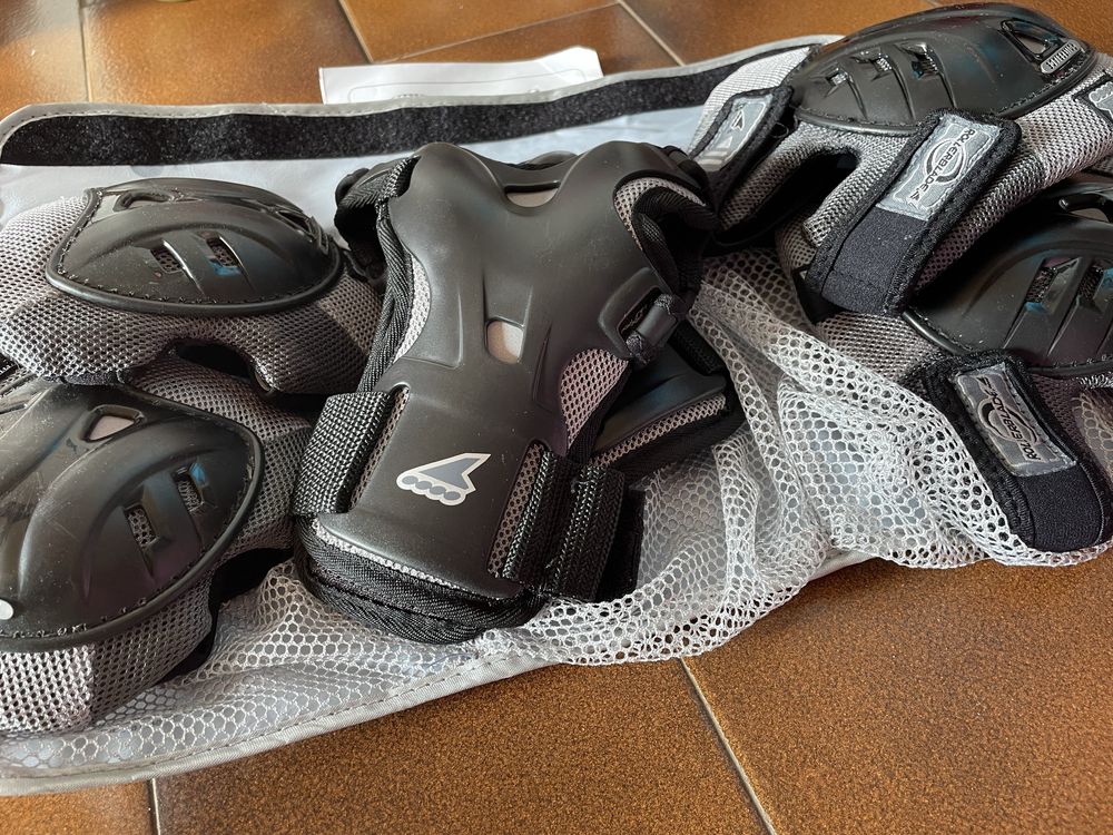Patins e proteção