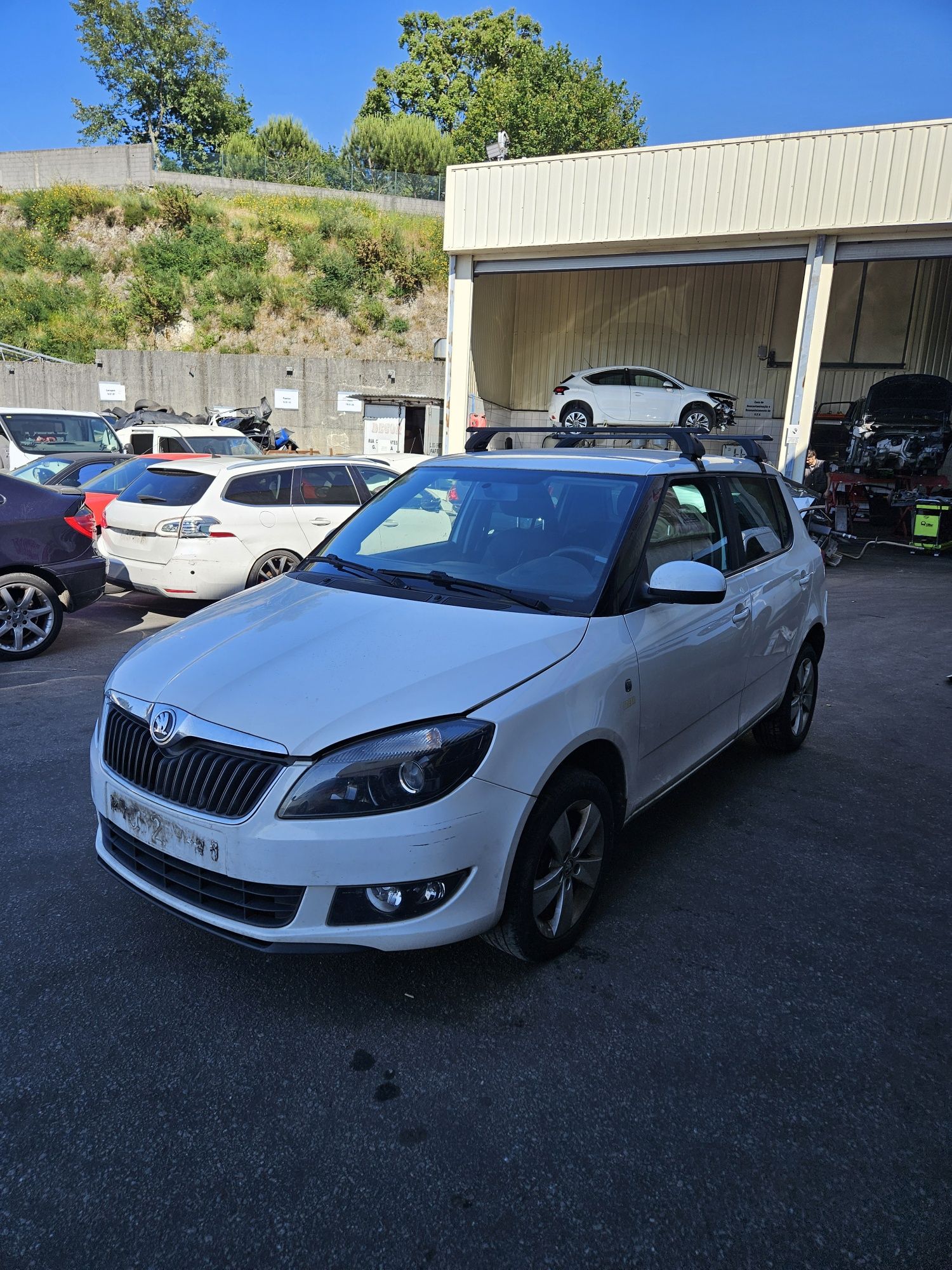 Skoda Fabia 1.6 TDi de 2013 para peças