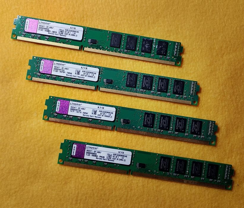 Kości RAM Kingston KVR DDR3