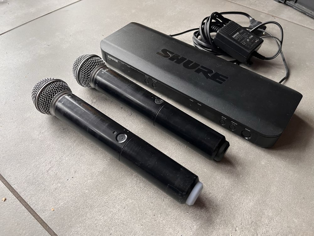 Shure SM58 - mikrofony dynamiczne bezprzewodowe