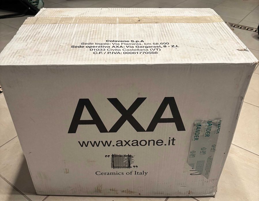 Bidet EVA- AXA Włochy, stojący, czarny mat