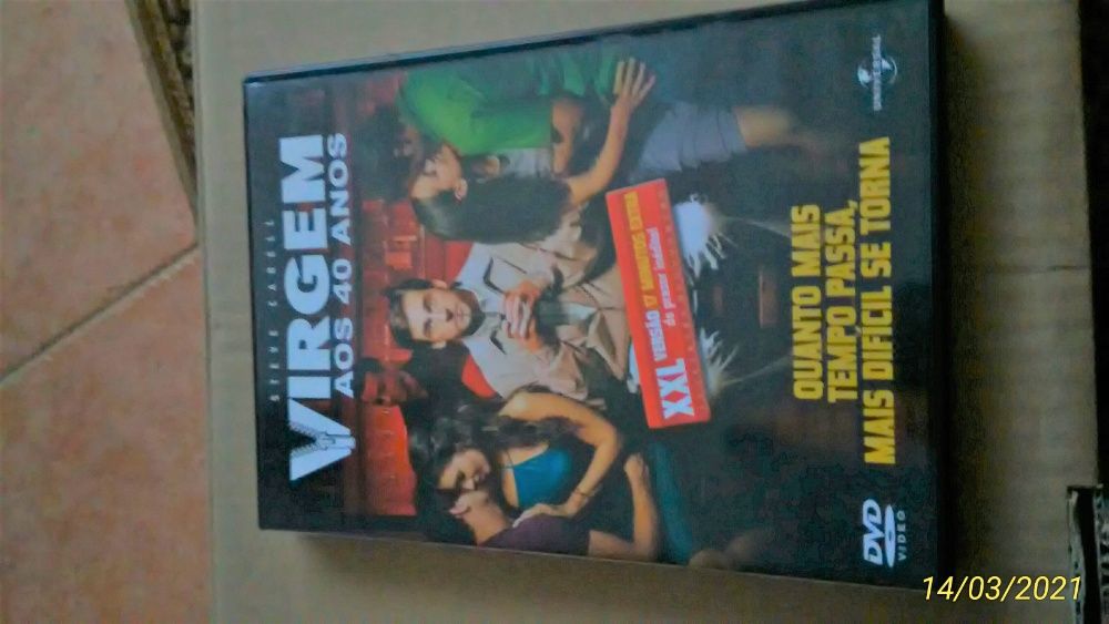 DVD Virgem aos 40 Anos ENTREGA JÁ Filme Steve Carrell Rudd Judd Apato