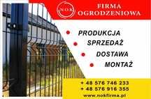 Ogrodzenia panelowe z Montażem/od 200 Mb duże Rabaty/ Terminy od zaraz