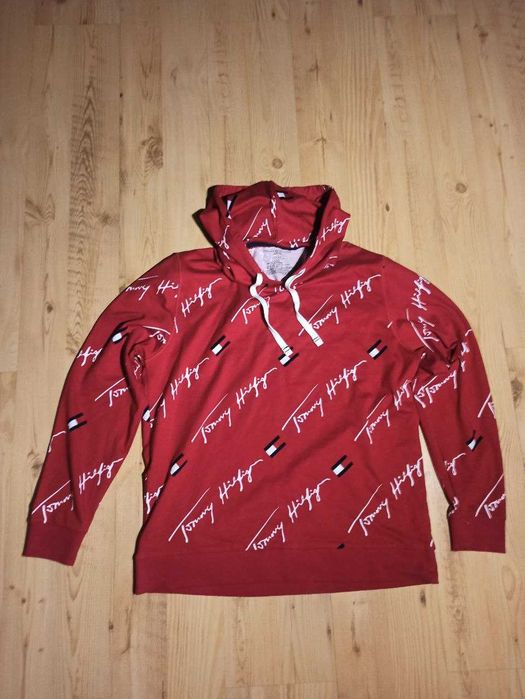 Czerwona bluza Tommy Hilfiger
