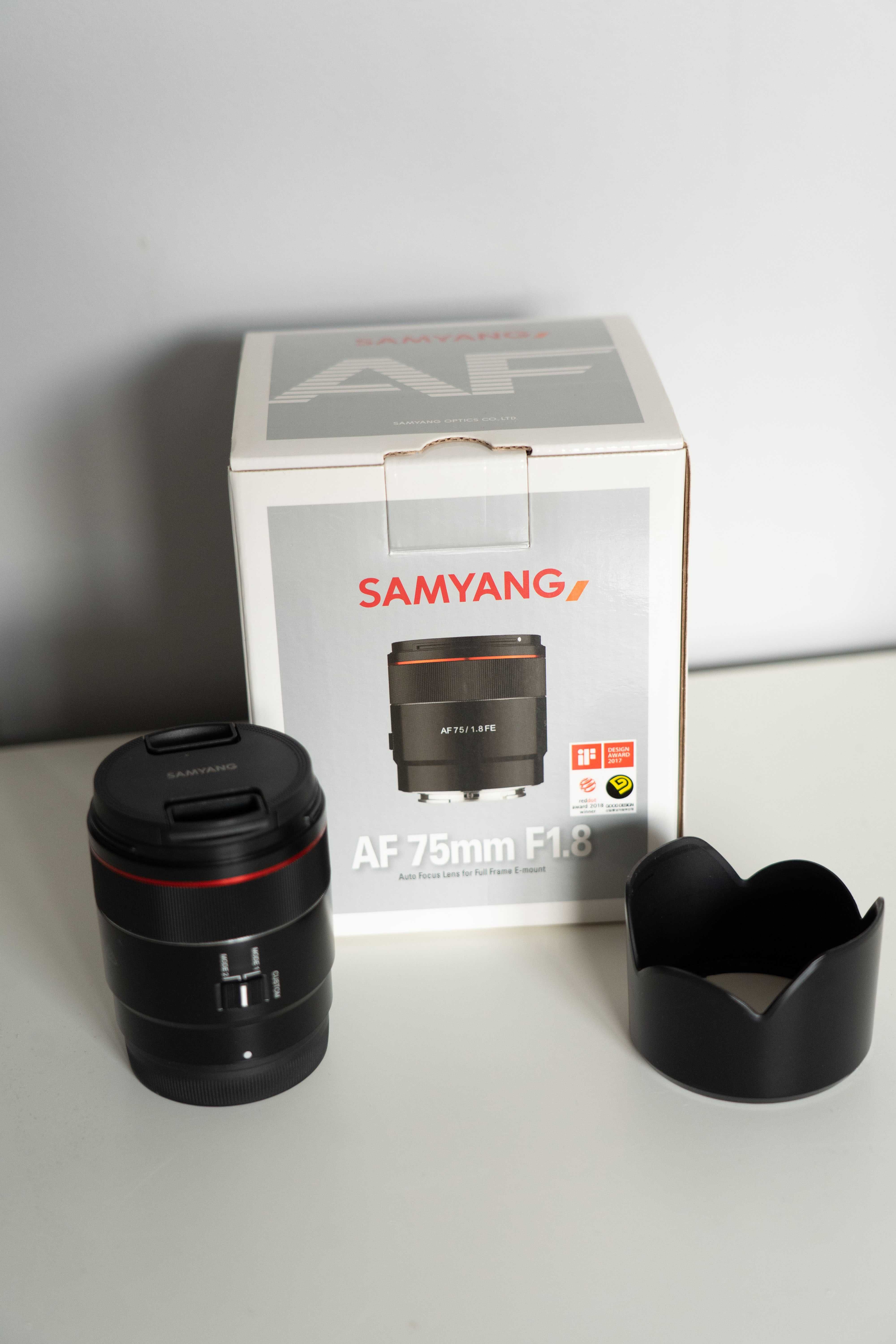 obiektyw SAMYANG AF 75mm F1.8