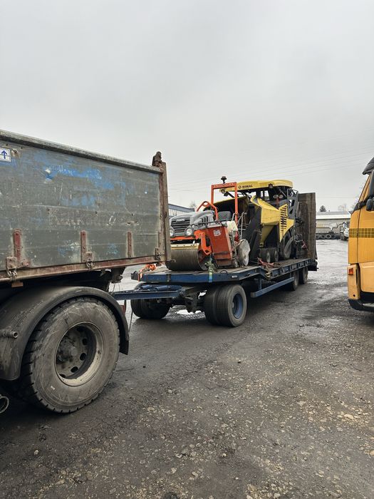 Usługi transportowe materialów sypkich oraz niskopodwoziowy