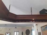 Suporte de copos para bar com iluminação