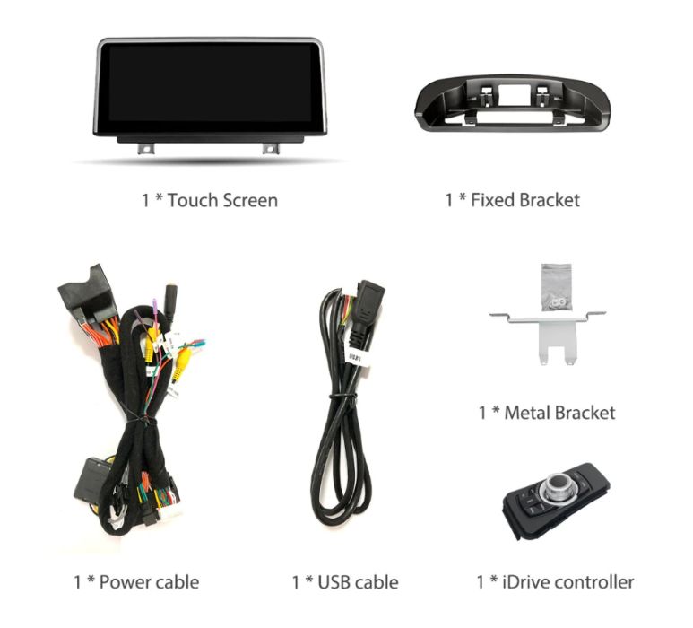 NOWE Radio CarPlay 10.25" BMW E90 E91 E92 E93 iDrive wsparcie Android