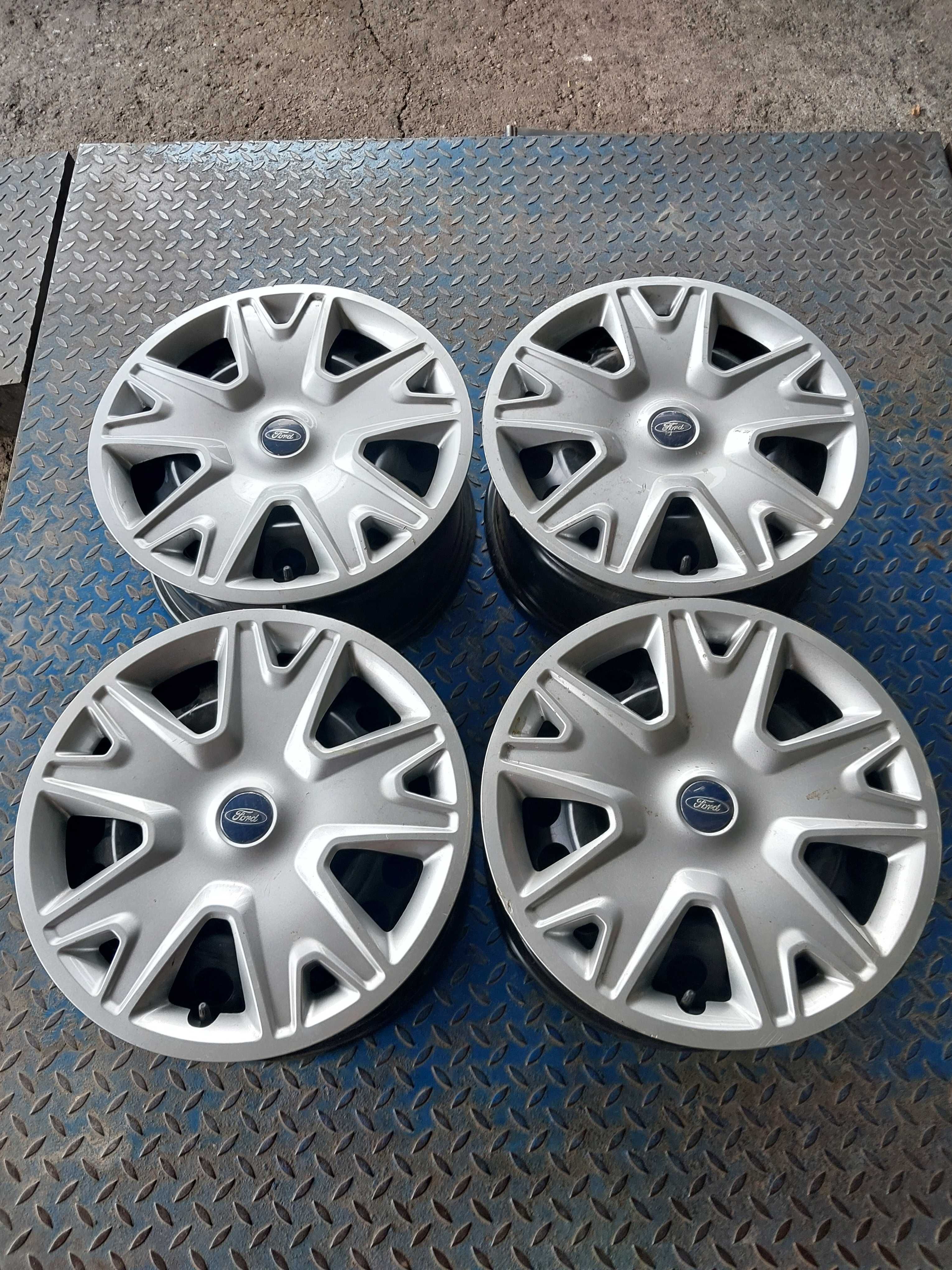 Felgi stalowe 17" Ford Kuga, S-Max plus czujniki i kołpaki