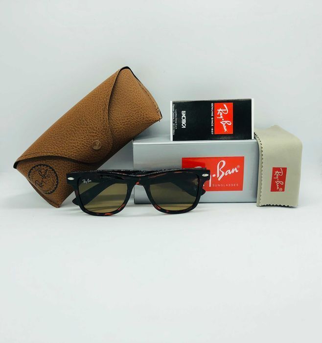 Солнцезащитные очки Ray Ban Wayfarer 2143 Tortoise-Brown 58мм стекло