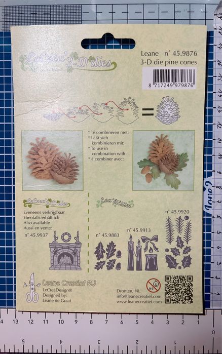 Szyszka 3D wykrojnik do prac plastycznych