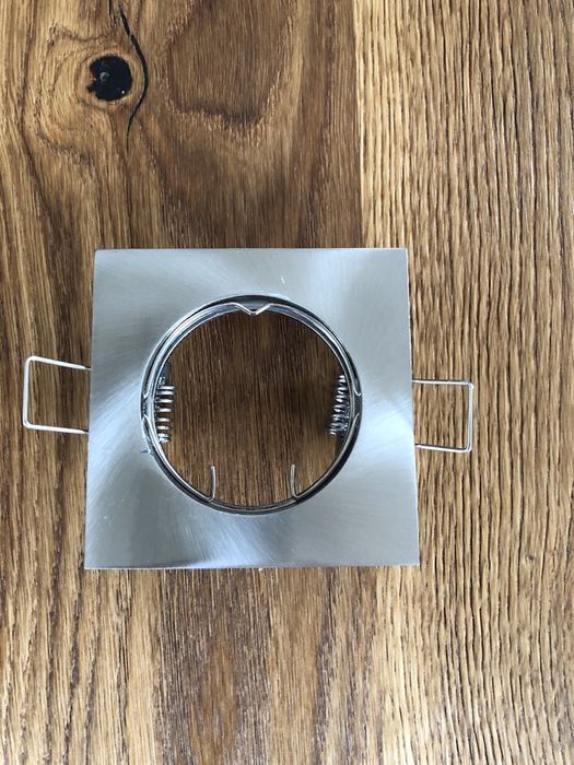 Oprawa sufitowe  stal szczotkowana ok 20 sztuk