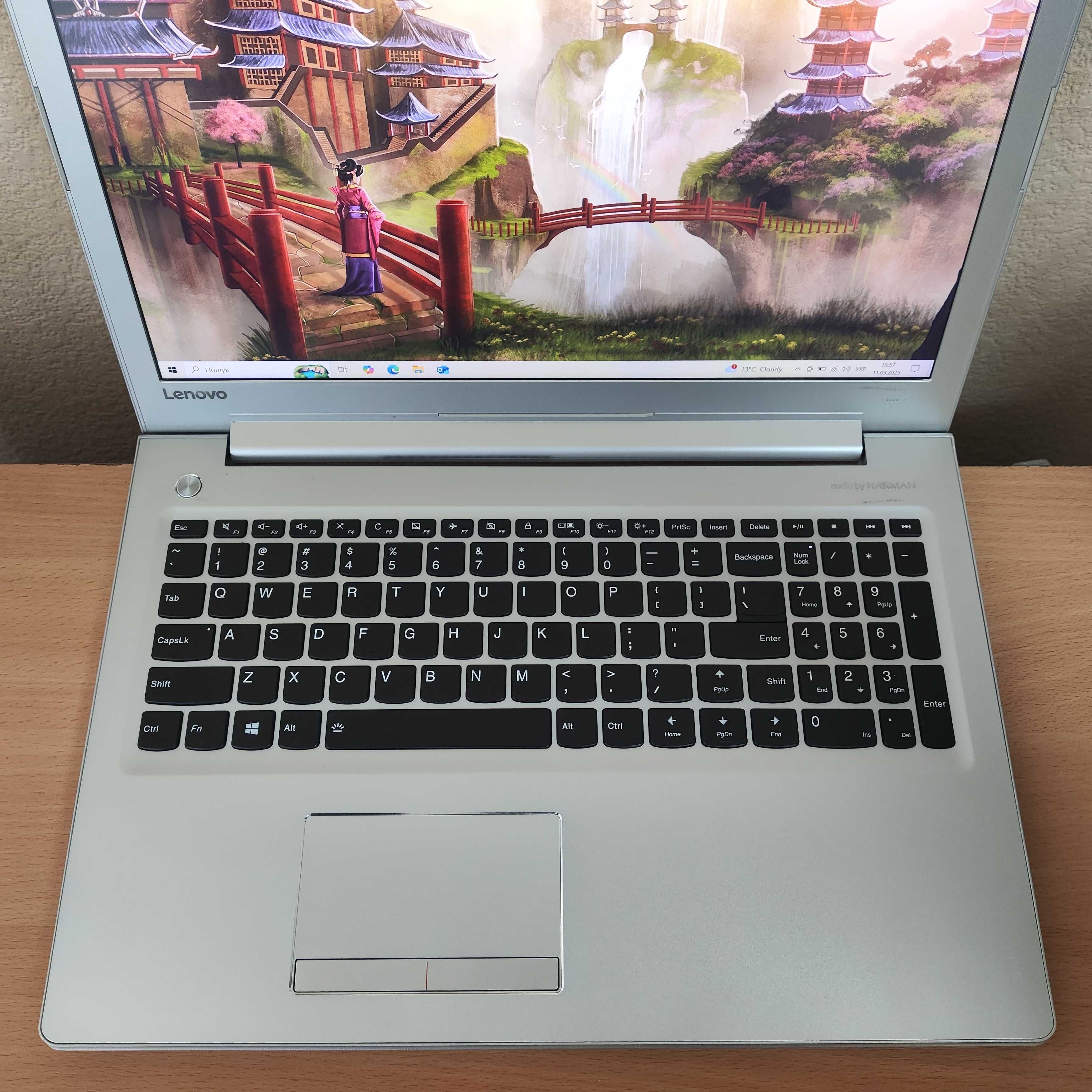 Ігровий Lenovo 510-15IKB FHD/IPS i7-7500U/12 DDR4/256SSD/GF940MX 4 GB