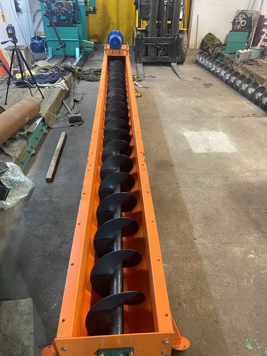 Зернопогрузчик в трубе