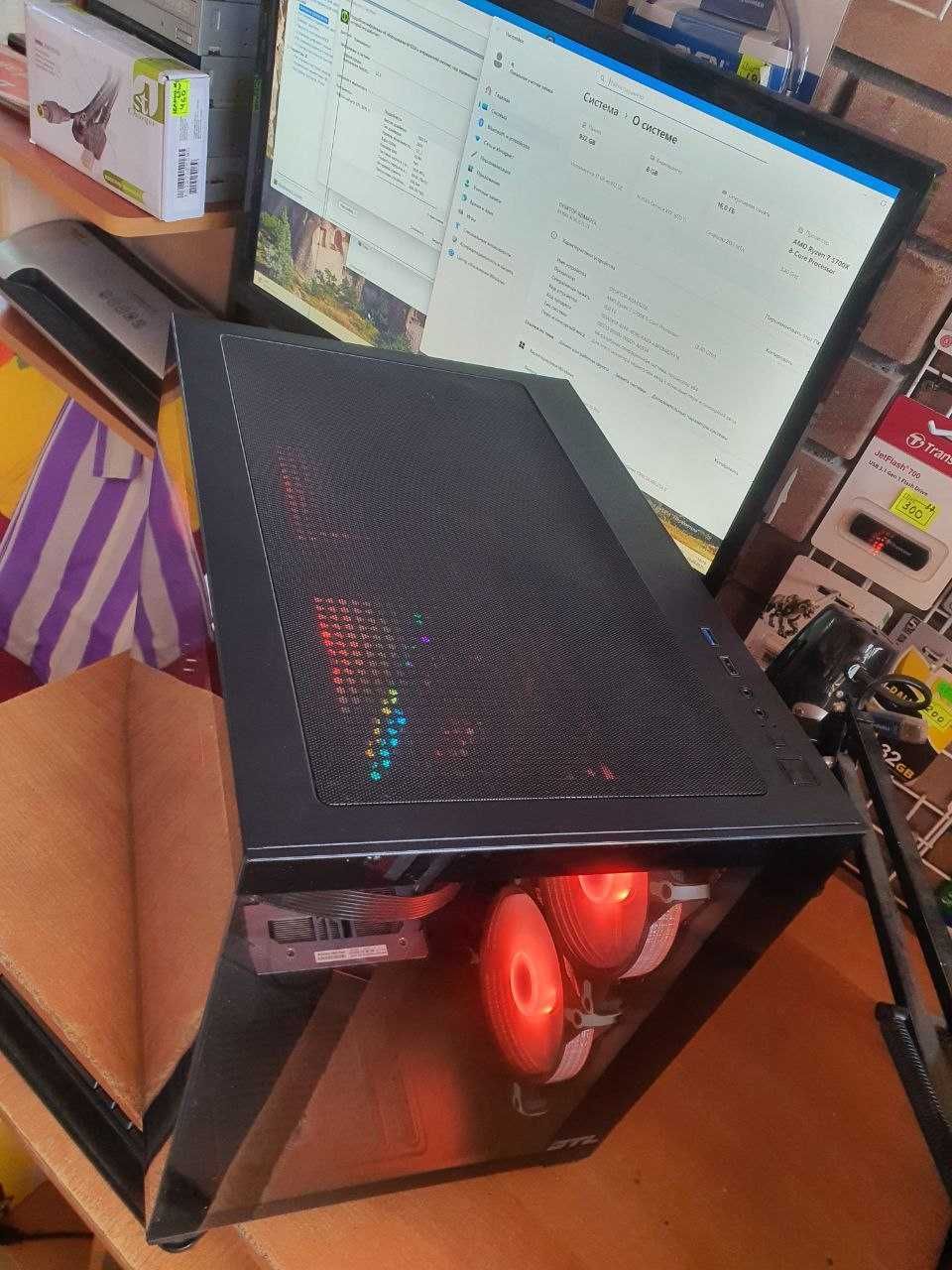 Компьютер Ryzen 7 5700X 16 DDR4 1 Tb SSD 4.0 RTX3070Ti 8Gb 650Вт Bronz