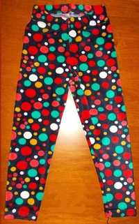 Spodnie legginsy welurowe Moraj ro.98/104 (P482