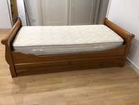 Cama solteiro/a 2 em 1