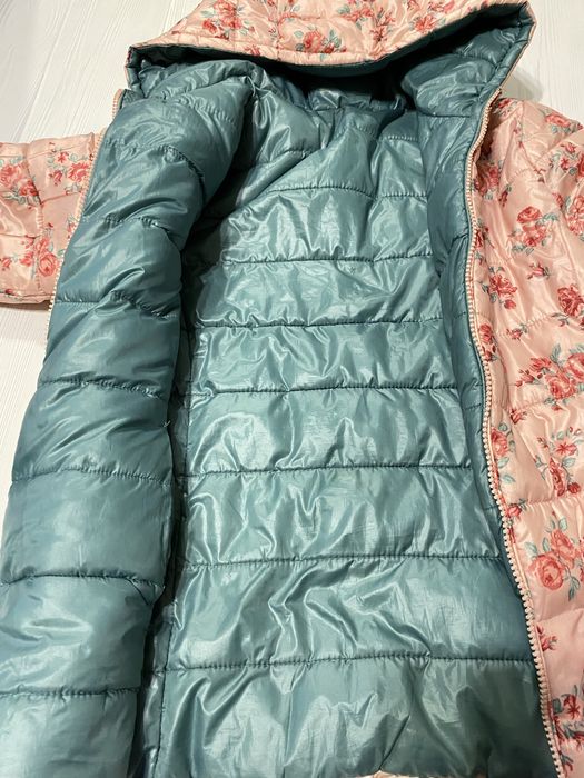 Куртка двохстороння осіння 140-146