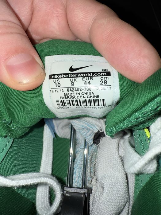 Кроссовки Nike Free  | 44размер | Салатовый | Оригинал |
