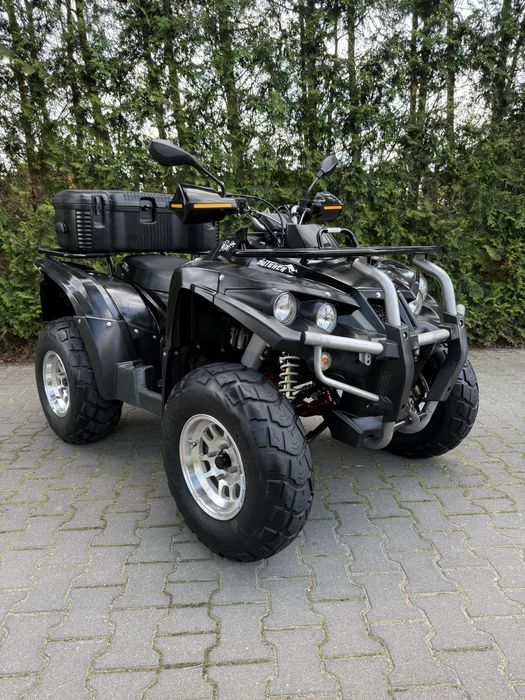 Access Triton 400*homologacja*kufer*hak*alu*transport