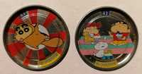 Tazos metal rappers Shinchan