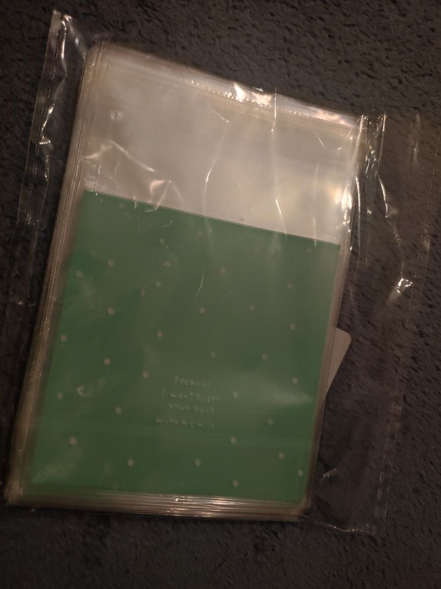 Упаковочный целлофановый пакет для бижутерии подарков