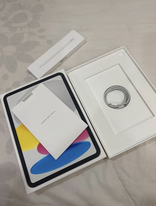 Ipad 10ª geracao 2022 com apple pencil USB-C e acessórios
