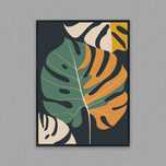 monstera plakat do pokoju, obraz do salonu, plakat kwiat monstera