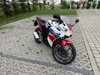 Motocykl Honda CBR 125 JC 50 wtrysk 2015 kat. B/A1rok zadbany HRC
