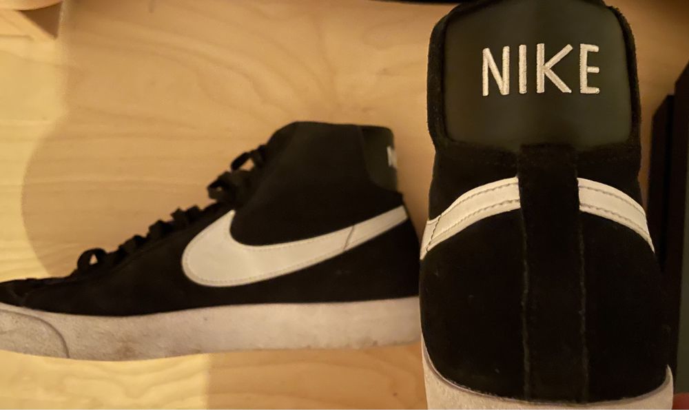 Nike blazer pretos tamanho 43 poucas vezes usado