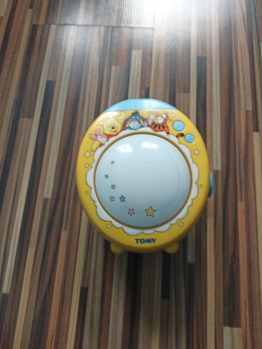 Projektor z bajkami Kubuś Puchatek 3w1