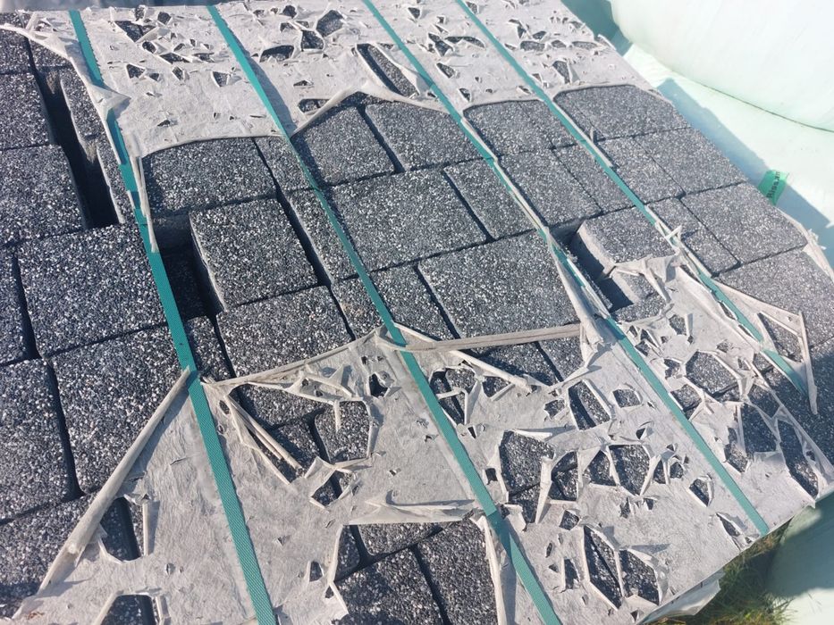 Sprzedam kostka Trento plukana grafit 6cm