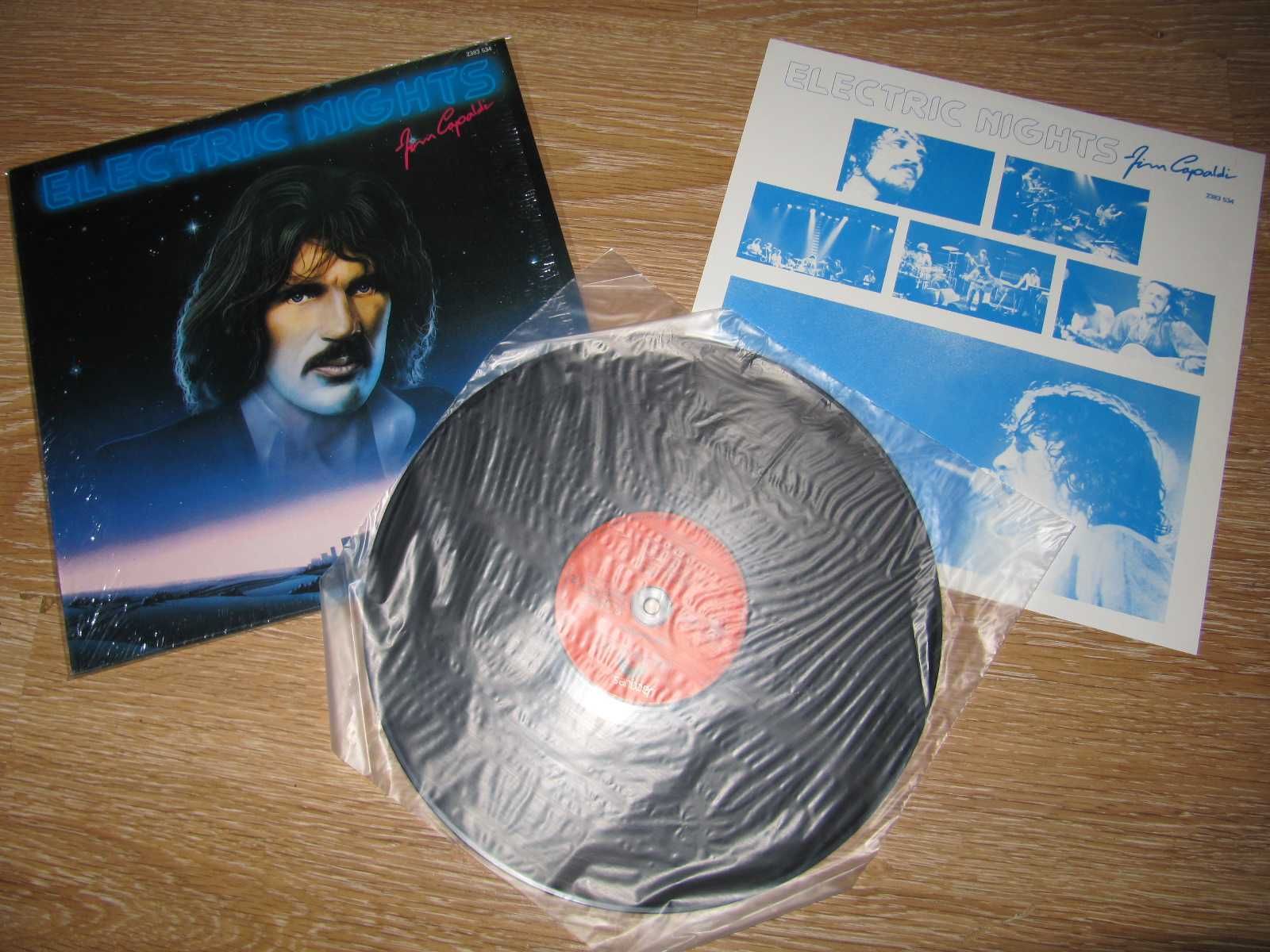 Виниловый Альбом JIM CAPALDI -Electric Nights- 1979 *ОРИГИНАЛ (France)