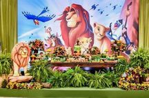 Cenário festa Rei leão