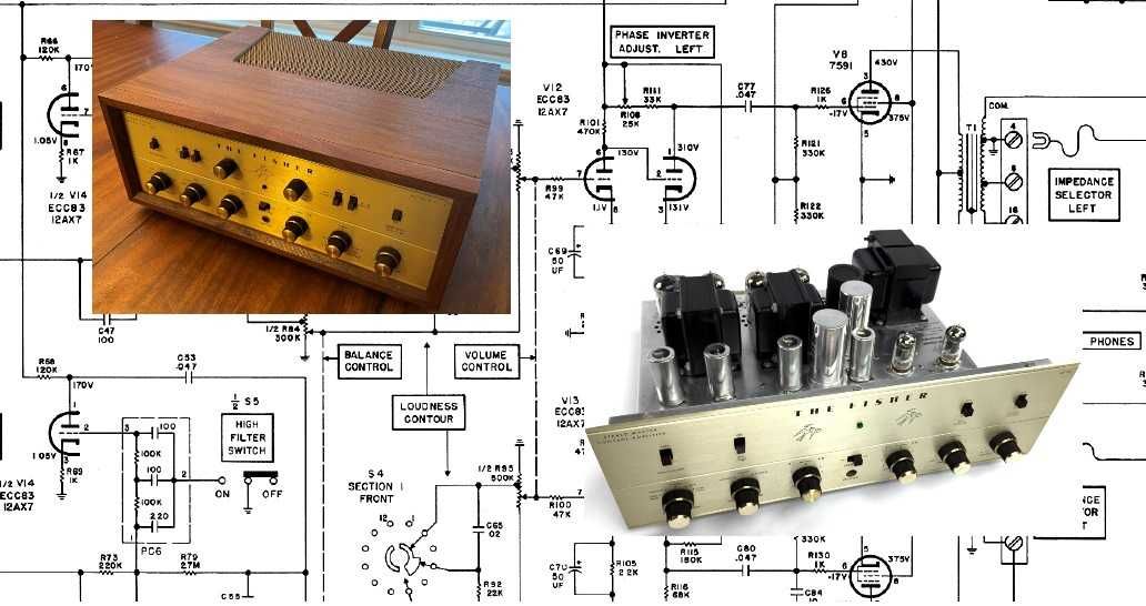 Ремонт ламповой аудиотехники 50х-70х годов!