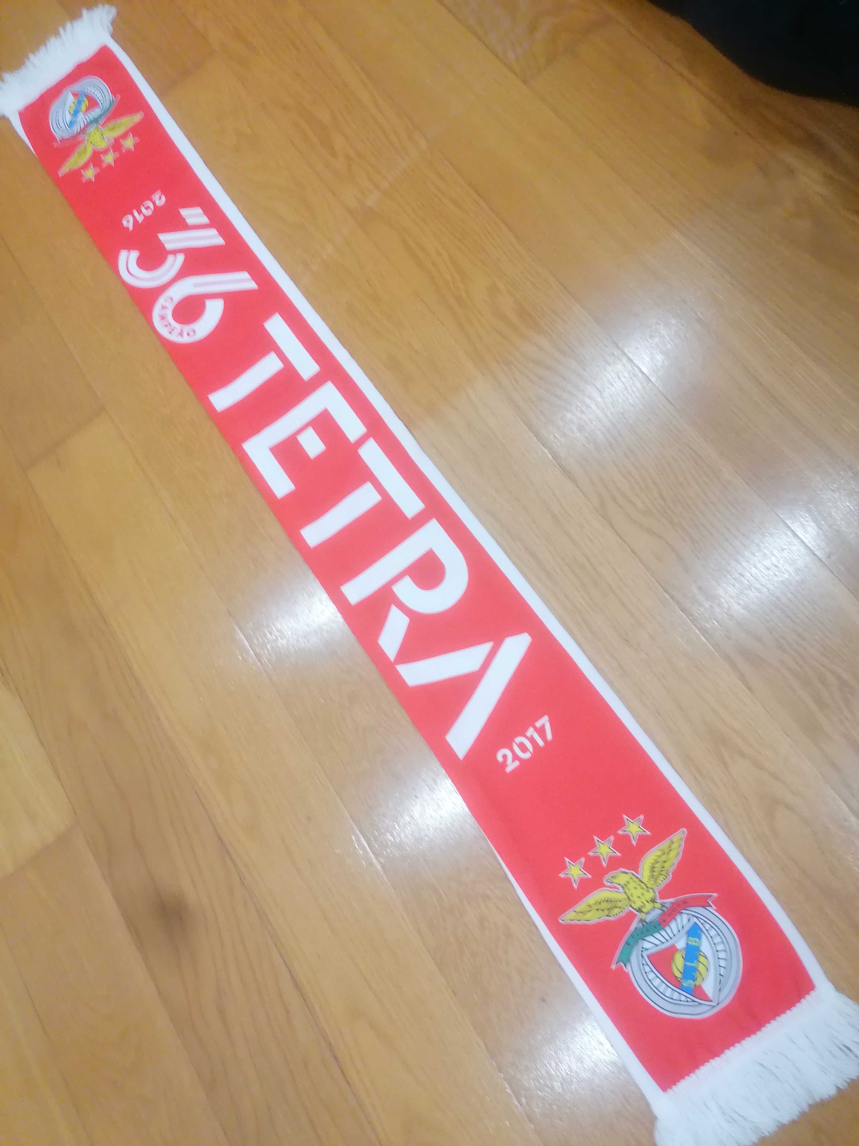Cachecol SLB Benfica Tetracampeão novo A101