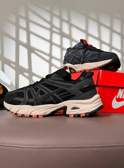 Nike V2K GTX Grey (41-45) термо водостойкие Кроссовки Найк осень-зима