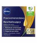 NIVEA krem przeciwzmarszczkowy Rewitalizujący Ujędrniający na noc 55+