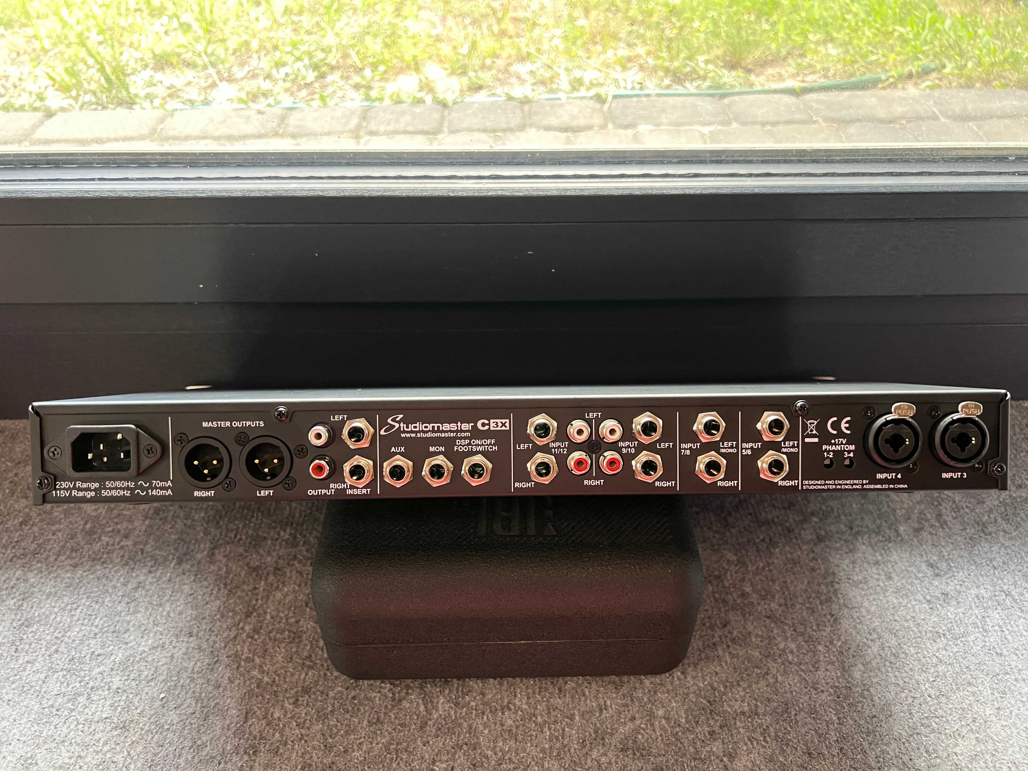 Studiomaster C3X / Mixer / Mikser /  Rack 1U / DSP