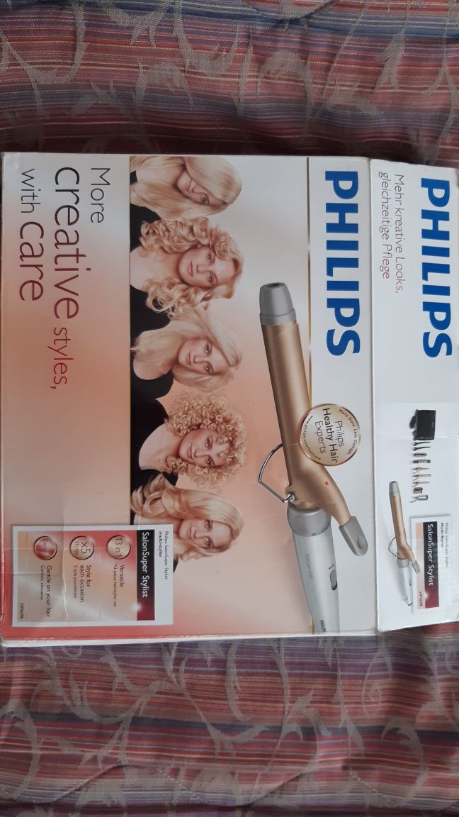 Modelador cabelo philips + hot air brush