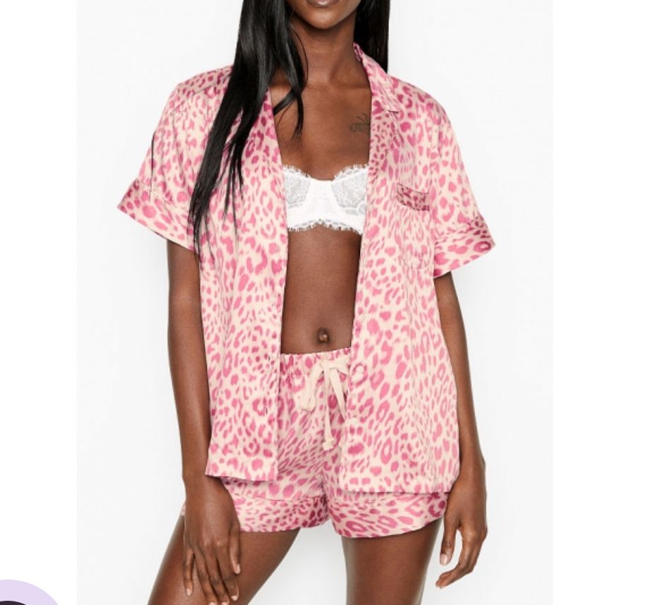 Атласна піжама шовкова VICTORIA'S SECRET