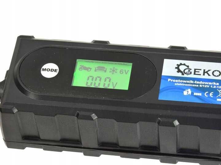 Prostownik elektroniczny ładowarka LED 6/12V 4,2A 120Ah G80017