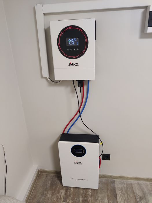 Подключение Инвертора, генератора, аккумулятора